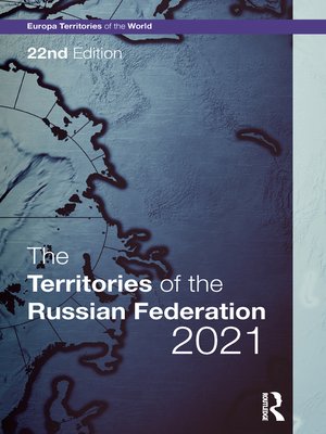 cover image of The Territories of the Russian Federation 2021